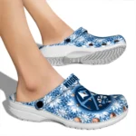 custom denver nuggets snowflake mosaic clogs best selling