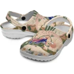custom detroit lions desert cactus pattern clogs best selling
