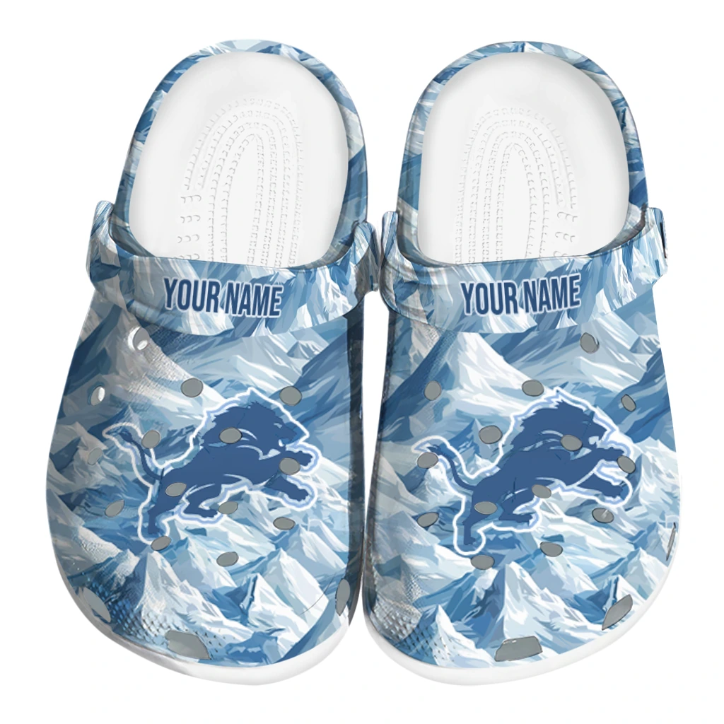 custom detroit lions mountain artwork clogs best selling custom detroit lions mountain artwork clogs best selling