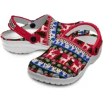 custom detroit pistons christmas motif clogs best selling