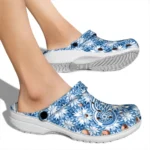 custom detroit red wings snowflake mosaic clogs best selling