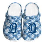 custom detroit tigers snowflake mosaic clogs best selling