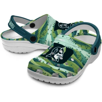 custom duke blue devils hills illustration clogs high quality