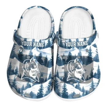 custom duke blue devils snowy mountains clogs best selling