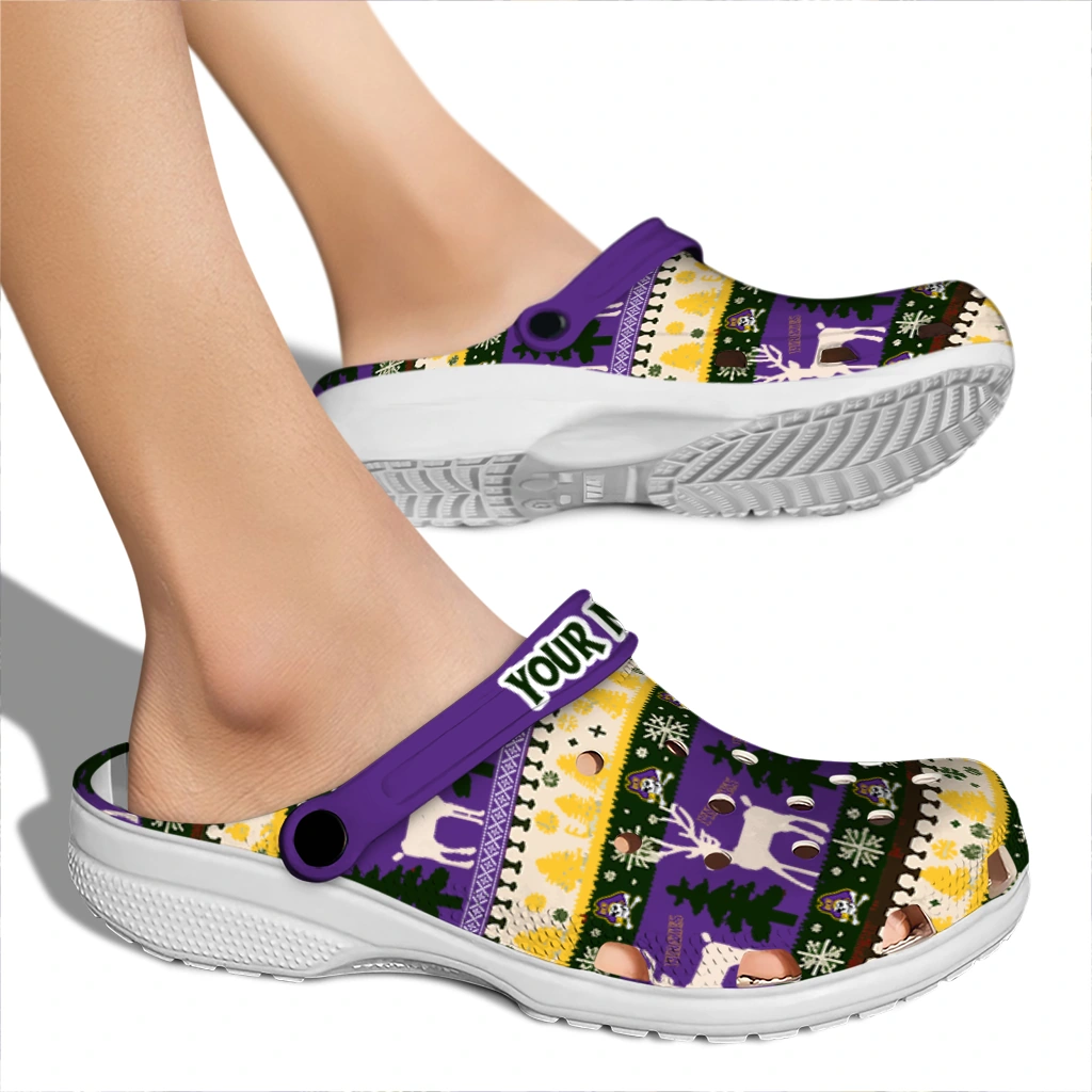 custom east carolina pirates christmas motif clogs fashion forward custom east carolina pirates christmas motif clogs fashion forward
