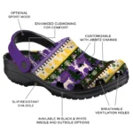 custom east carolina pirates christmas motif clogs best selling