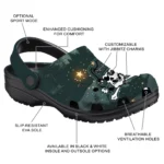 custom east carolina pirates deer nightscape clogs best selling