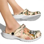 custom east carolina pirates desert cactus pattern clogs best selling