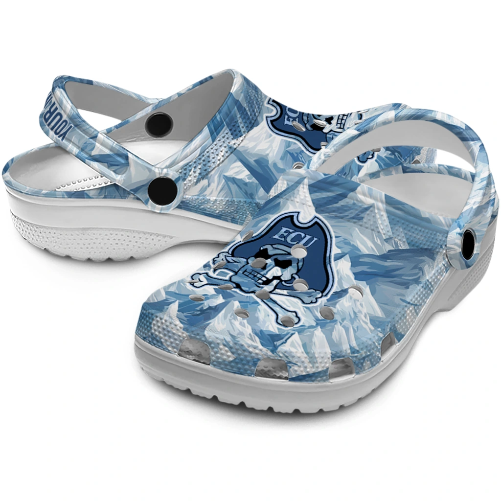 custom east carolina pirates mountain artwork clogs high quality custom east carolina pirates mountain artwork clogs high quality