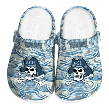 custom east carolina pirates sea swirls clogs best selling