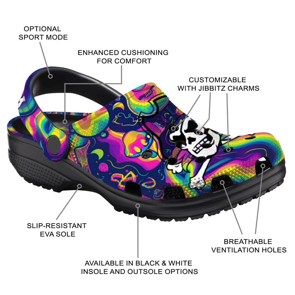 custom east carolina pirates swirling mushrooms clogs new arrival custom east carolina pirates swirling mushrooms clogs new arrival