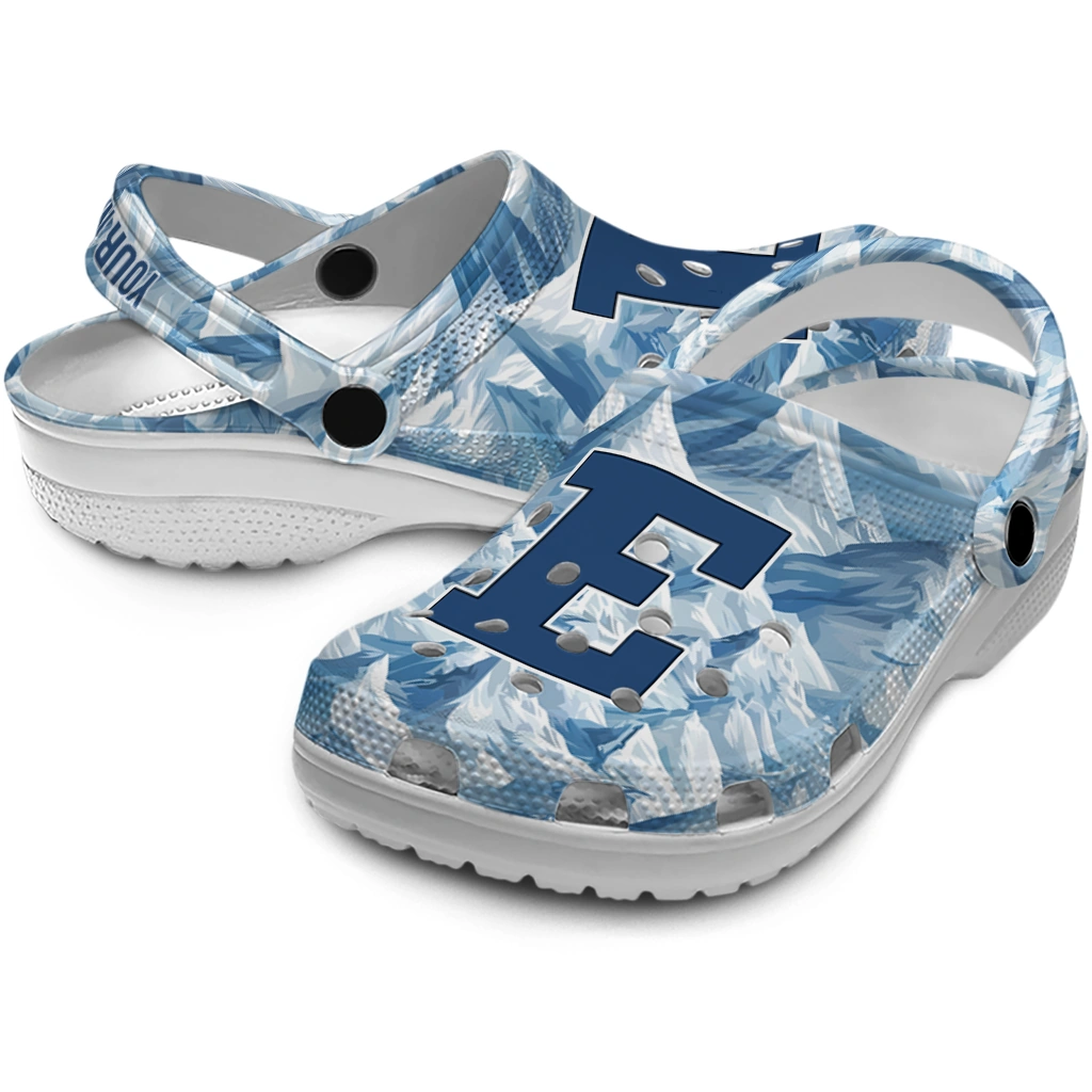 custom eastern michigan eagles mountain artwork clogs high quality custom eastern michigan eagles mountain artwork clogs high quality