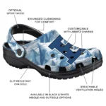 custom eastern michigan eagles mountain artwork clogs best selling