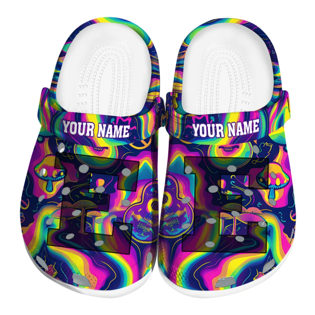 custom eastern michigan eagles swirling mushrooms clogs best selling custom eastern michigan eagles swirling mushrooms clogs best selling