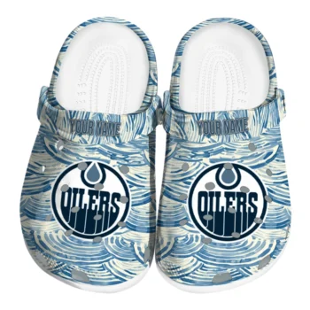 custom edmonton oilers sea swirls clogs best selling