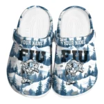 custom fiu panthers snowy mountains clogs best selling