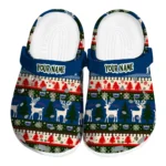 custom florida atlantic owls christmas motif clogs best selling
