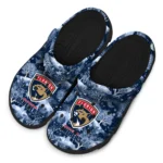 custom florida panthers snowy hills clogs best selling