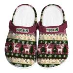 custom florida state seminoles christmas motif clogs best selling