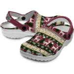 custom florida state seminoles christmas motif clogs best selling