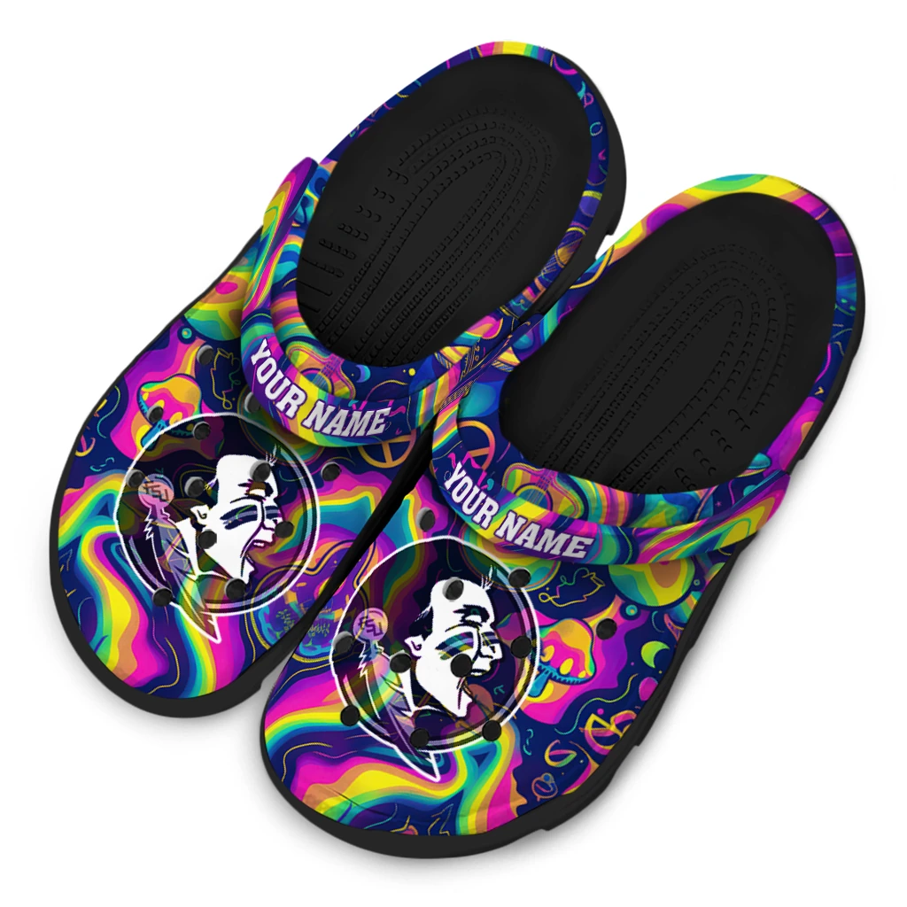custom florida state seminoles swirling mushrooms clogs latest model custom florida state seminoles swirling mushrooms clogs latest model