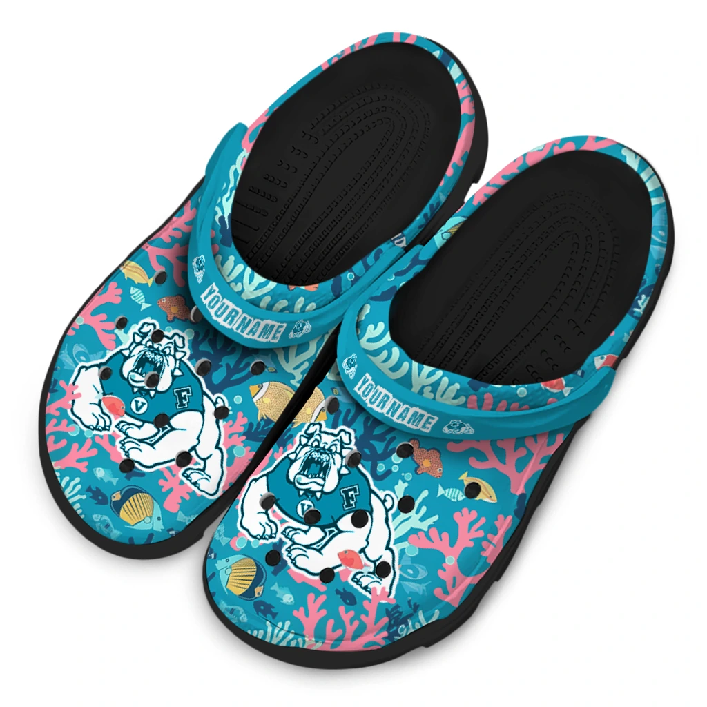 custom fresno state bulldogs tropical fish ocean clogs latest model custom fresno state bulldogs tropical fish ocean clogs latest model
