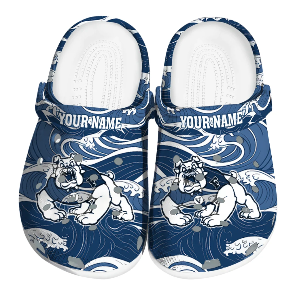 custom fresno state bulldogs wave flow clogs best selling custom fresno state bulldogs wave flow clogs best selling