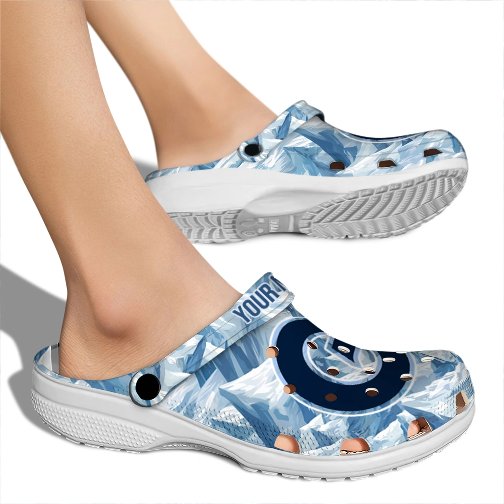 custom georgetown hoyas mountain artwork clogs fashion forward custom georgetown hoyas mountain artwork clogs fashion forward