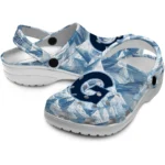 custom georgetown hoyas mountain artwork clogs best selling