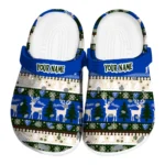 custom georgia state panthers christmas motif clogs best selling