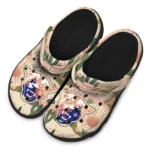 custom georgia state panthers desert cactus pattern clogs best selling
