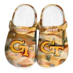 custom georgia tech yellow jackets desert layers clogs best selling