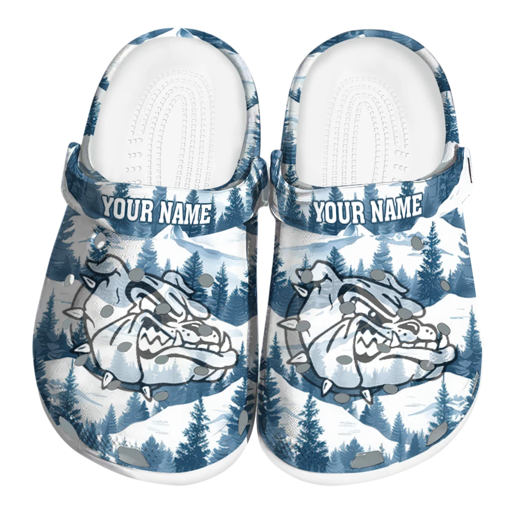 custom gonzaga bulldogs snowy mountains clogs best selling custom gonzaga bulldogs snowy mountains clogs best selling