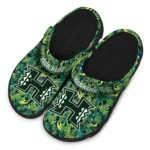 custom hawaii rainbow warriors tropical leaves clogs best selling