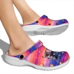 custom hawaii rainbow warriors wavy stripes clogs best selling