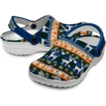 custom houston astros christmas motif clogs best selling