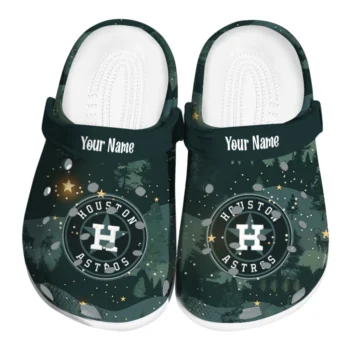 custom houston astros deer nightscape clogs best selling