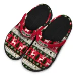 custom houston cougars christmas motif clogs best selling