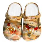 custom houston texans desert layers clogs best selling