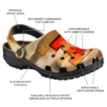 custom illinois fighting illini desert layers clogs best selling