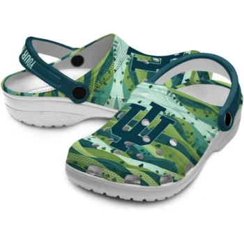 custom indiana hoosiers hills illustration clogs high quality