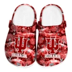 custom indiana hoosiers snowy hills clogs best selling