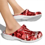 custom indiana hoosiers snowy hills clogs best selling