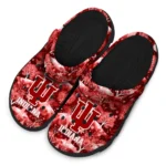 custom indiana hoosiers snowy hills clogs best selling