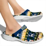 custom indiana pacers christmas motif clogs best selling