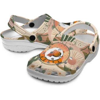 custom indiana pacers desert cactus pattern clogs high quality