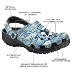 custom indiana pacers sea swirls clogs best selling