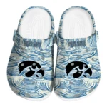 custom iowa hawkeyes sea swirls clogs best selling