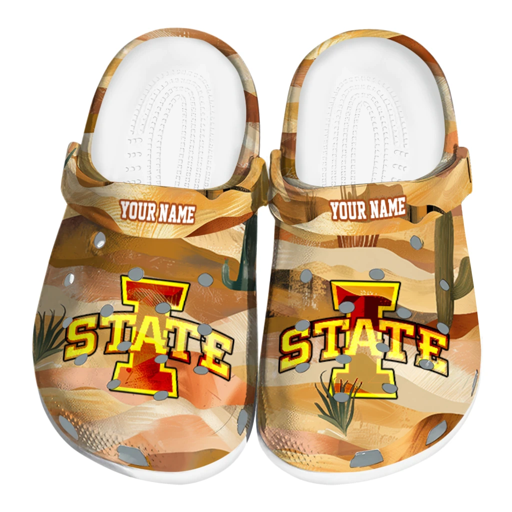 custom iowa state cyclones desert layers clogs best selling custom iowa state cyclones desert layers clogs best selling