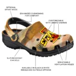custom iowa state cyclones desert layers clogs best selling